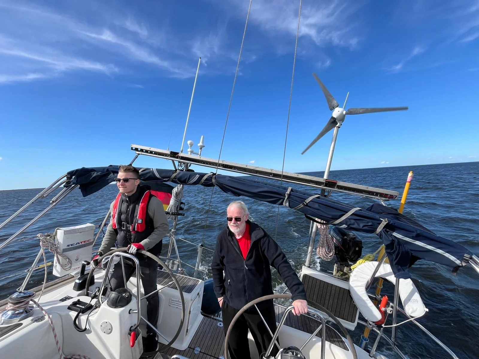 Crew-Training an Bord der Orion 5